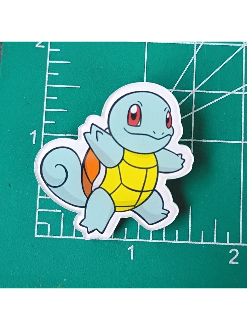 2/$10 Pokemon Squirtle Acrylic Pin